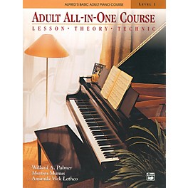 Alfred Alfred's Basic Adult All-in-One Course Book 1