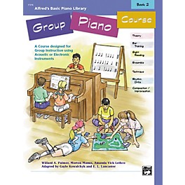 Alfred Alfred's Basic Group Piano Course Book 2
