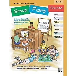 Alfred Alfred's Basic Group Piano Course Book 3 Book 3