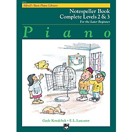 Alfred Alfred's Basic Piano Course Notespeller Book Complete 2 & 3