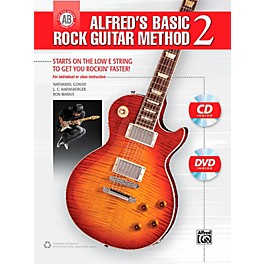 Alfred Alfred's Basic Rock Guitar Method 2 Book, CD & DVD