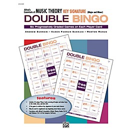 Alfred Alfred's Essentials of Music Theory: Double Bingo Game - Key Signatures