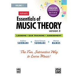 Alfred Alfred's Essentials of Music Theory: Software, Version 3 CD-ROM Educator Version, Volume 1