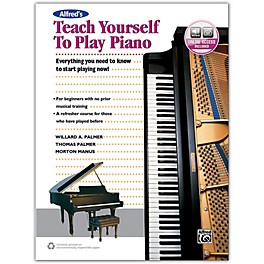 Alfred Alfred's Teach Yourself to Play Piano - Book & Online Audio