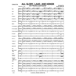 PraiseSong All Glory, Laud, and Honor (with Hosanna, Loud Hosanna) Orchestra arranged by David Winkler