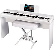 Allegro IV In-Home Pack Digital Piano With Stand, Bench & Piano-Style Pedal White