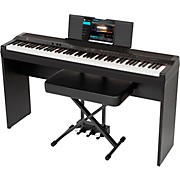 Allegro IV In-Home Pack Digital Piano With Stand, Bench and Piano-Style Pedal Black