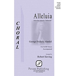 Pavane Alleluia (from the Oratorio Deborah) SAATB composed by George Frideric Handel
