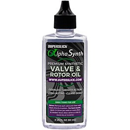 Superslick AlphaSynth Light Viscosity Synthetic Valve and Rotor Oil