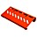 Gator Aluminum Pedalboard - Small With Bag Orange