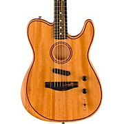 American Acoustasonic Telecaster All-Mahogany Acoustic-Electric Guitar Natural