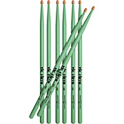 American Classic Seafoam Green Drum Sticks 4-Pack 5B Wood