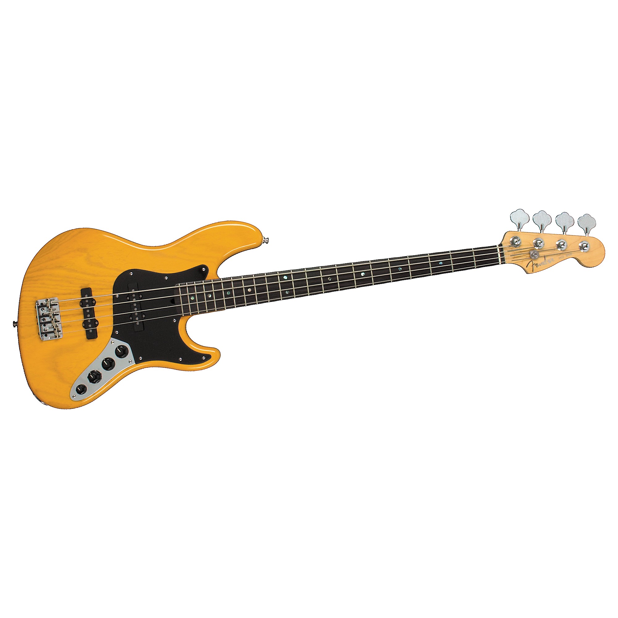 Fender American Deluxe Ash Jazz Bass Butterscotch Blonde Rosewood Fretboard Guitar Center 5131