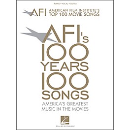 Hal Leonard American Film Institute's Top 100 Movie Songs arranged for piano, vocal, and guitar (P/V/G)