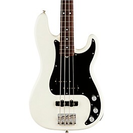 Blemished Fender American Performer Precision Bass Rosewood Fingerboard Level 2 Aged White 194744897054