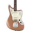 Fender American Professional Classic Jaguar Rosewood Fingerboard Electric Guitar Faded Firemist Gold