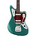 Fender American Professional Classic Jaguar Rosewood Fingerboard Electric Guitar Faded Sherwood Green Metallic