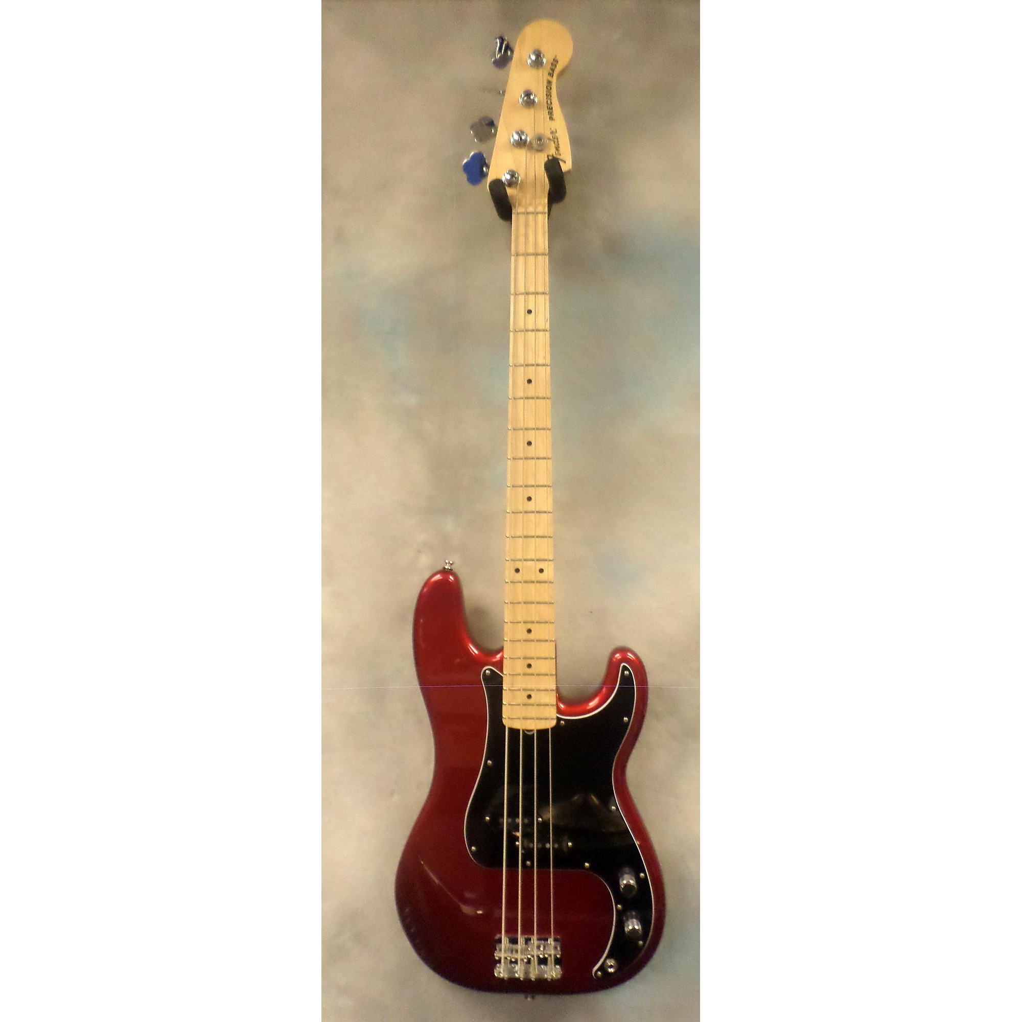 Used American Special Precision Bass Candy Apple Red Electric Bass