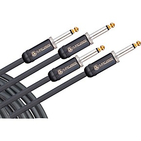D'Addario Planet Waves American Stage Instrument Cable 2-Pack 10 ft. Black | Guitar Center