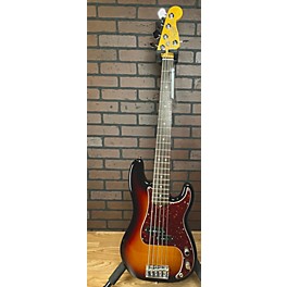 Used Fender American Standard Precision Bass V 5 String Electric Bass Guitar