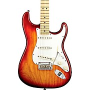 American Standard Stratocaster Electric Guitar with Maple Fingerboard Sienna Sunburst Maple Fingerboard