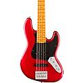 Fender American Ultra II Jazz Bass V Maple Fingerboard Sinister Red