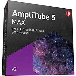 IK Multimedia AmpliTube 5 MAX v2 Modeling Software