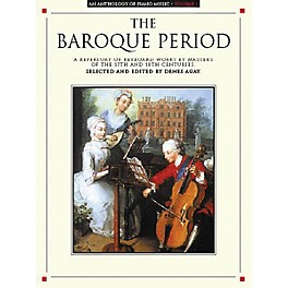 Music Sales An Anthology of Piano Music Volume 1: The Baroque Period Yorktown Series Softcover