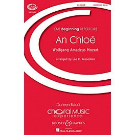 Boosey and Hawkes An Chloë (CME Beginning) UNIS composed by Wolfgang Amadeus Mozart arranged by Lee Kesselman