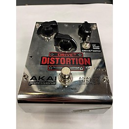 Used Akai Professional Analog Custom Shop DRIVE 3 DISTORTION Effect Pedal