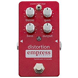 Open Box Empress Effects Analog Distortion Guitar Effects Pedal Level 1