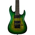 B.C. Rich Andy James Signature 7-String EverTune Electric Guitar Trans Green Burst