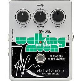 Open Box Electro-Harmonix Andy Summers Walking on the Moon Flanger/Filter Matrix Effects Pedal Level 1 Grey