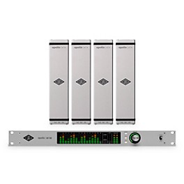 Universal Audio Apollo X16D Essentials+ 18x20 TB Audio Interface Dante with Four Apollo e1x Remote-Controllable Unison Pre...