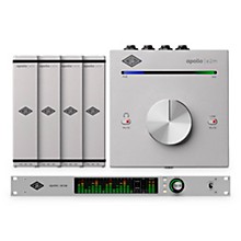 Universal Audio Apollo X16D Ultimate 18x20 TB Audio Interface Dante With Four Apollo e1x Remote-Controllable Unison Preamps & Apollo e2M Headphone Amp