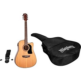 Blemished Washburn Apprentice Acoustic-Electric Guitar Pack