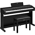 Yamaha Arius YDP-146 88-Key Digital Upright Piano With Bench - Black