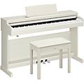 Yamaha Arius YDP-166 88-Key Digital Upright Piano With Bench - White Birch