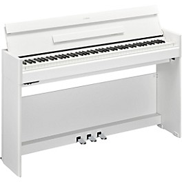 Blemished Yamaha Arius YDP-S55 Console Digital Piano Level 2 White Walnut 197881104863
