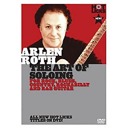 Music Sales Arlen Roth - The Art of Soloing Music Sales America Series DVD Performed by Arlen Roth