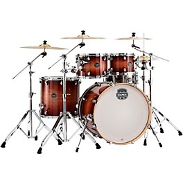 Open Box Mapex Armory Series Exotic Rock 5-Piece Shell Pack With 22" Bass Drum Level 1 Redwood Burst