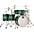 Mapex Armory Series Exotic Studioease 6-Piece Shell Pack With Deep Toms and 22" Bass Drum Emerald Burst