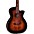 Luna Art Vintage Nylon Acoustic-Electric Guitar Brown Burst