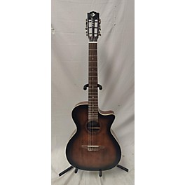 Used Luna Art Vintage Nylon Classical Acoustic Electric Guitar