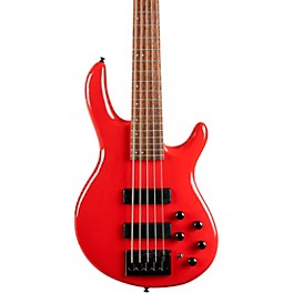 Cort Artisan Series C5 Deluxe 5-String Bass Candy Red