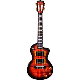 Mahalo Artist Elite Graphics Electric Guitar Tenor Electric Ukulele With Bag