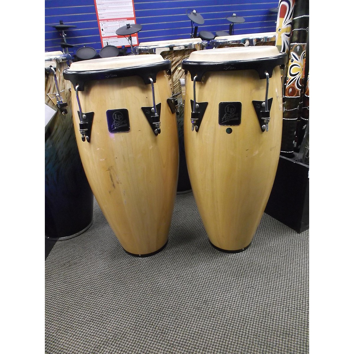Used LP Aspire Conga Set Conga Guitar Center