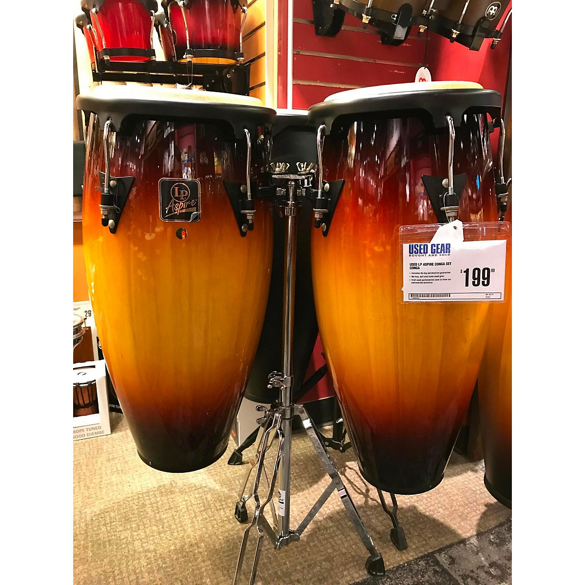 Used LP Aspire Conga Set Conga Guitar Center