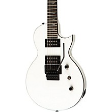 FR Black Hdwe Alpine White with Black Binding and Pearloid Inlays Floyd Rose Tremolo Kramer Assault 220 Electric Guitar