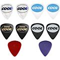 COOL Assorted Grip Multi Pack Guitar Picks Thin/Medium 10 Pack